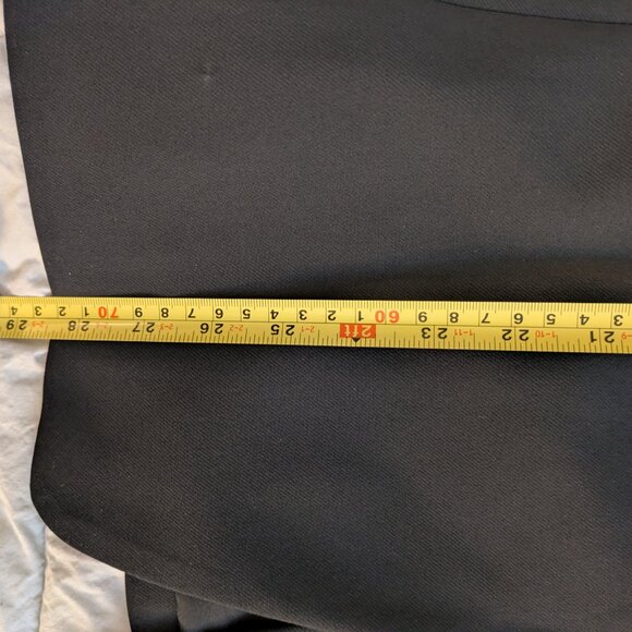 Ann Taylor Blazer The Long Collarless in Fluid Crepe Black Size 10 - Picture 11 of 13